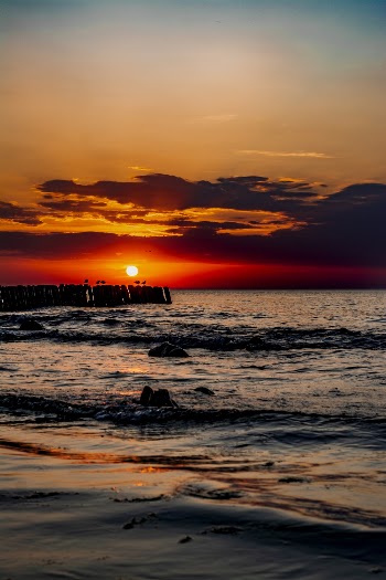 Scenic Photo Of Beach During Dawn