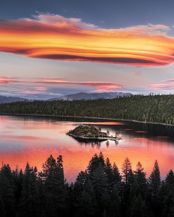 Scenic Photo of Lake During Golden Hour
