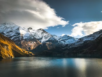 Scenic Photo Of Snow Capped Mountains During Daytime