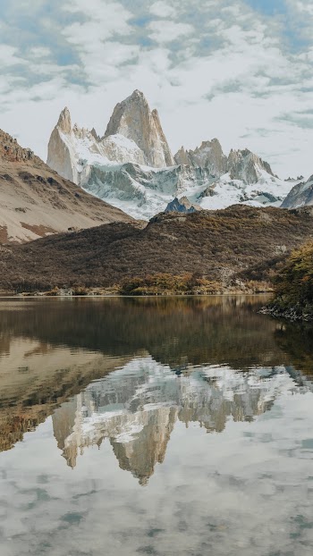 Scenic Photo Of Snow Capped Mountains During Daytime