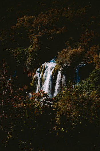 Scenic Photo Of Waterfalls