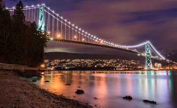 Scenic View Of Bridge During Dawn