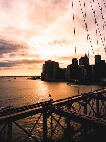 Scenic View of City During Dawn