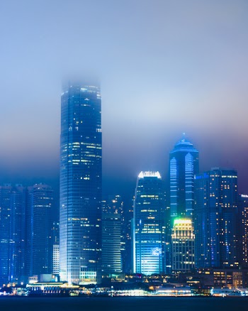 Scenic View of City During Evening