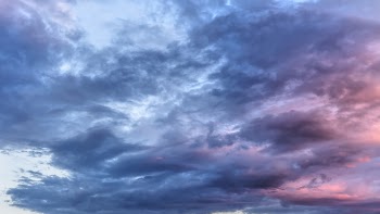 Scenic View of Clouds During Dawn