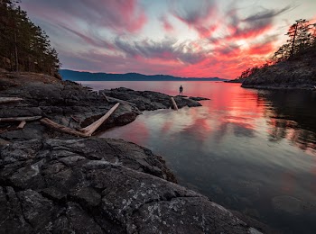 Scenic View of Lake During Dawn