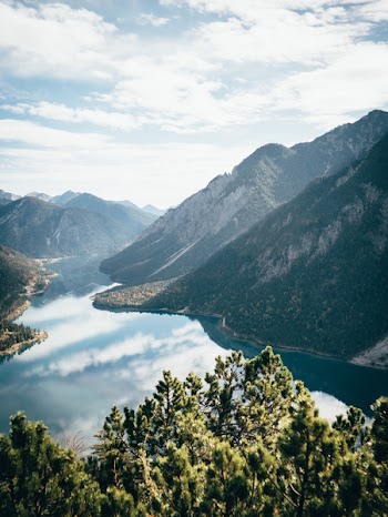 Scenic View Of Lake During Daytime