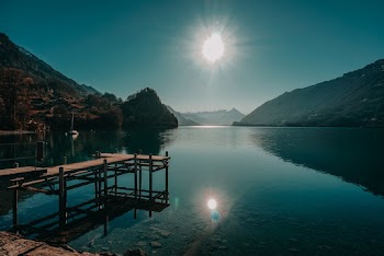 Scenic View Of Lake During Daytime