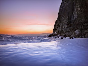 Scenic View of Landscape During Dusk