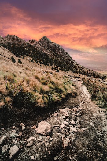 Scenic View Of Mountain During Dawn