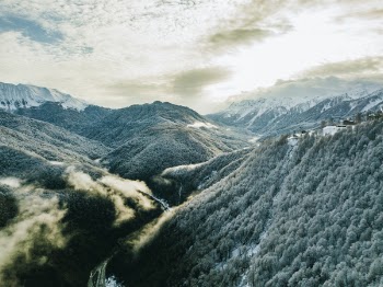 Scenic View Of Mountains