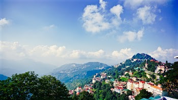 Scenic View of Mountains
