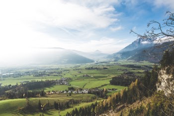 Scenic View Of Mountains During Daytime