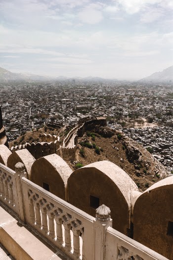 Scenic View Of Nahargarh Fort During Daytime