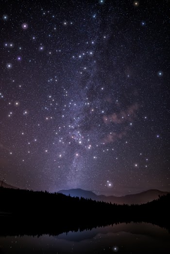 Scenic View Of Night Sky With Stars