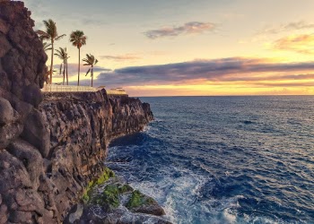 Scenic View Of Ocean During Dawn
