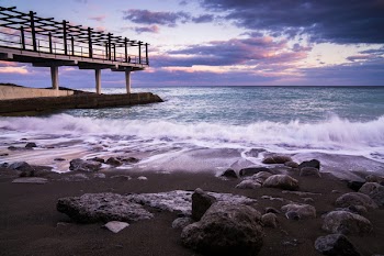 Scenic View of Ocean During Dawn