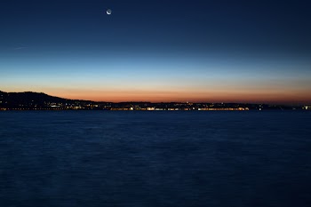 Scenic View Of Ocean During Dawn