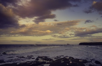 Scenic View Of Ocean During Dawn