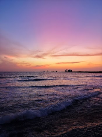 Scenic View Of Ocean During Dawn