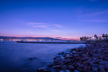 Scenic View Of Ocean During Dawn