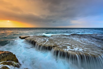 Scenic View Of Sea During Dawn