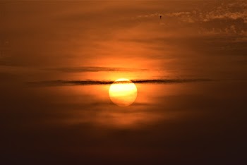 Scenic View Of Sun During Dawn