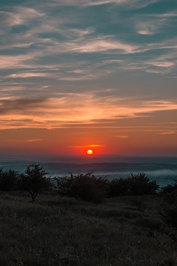 Scenic View Of Sunset