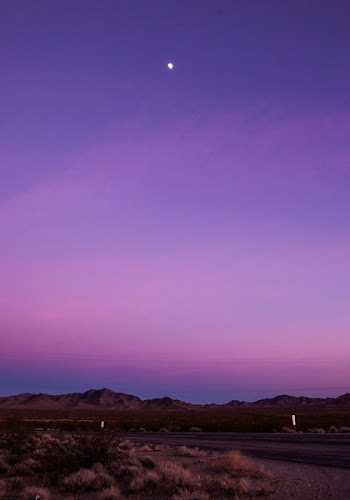 Scenic View of the Mountain during Twilight