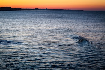 Scenic View of the Ocean During Dusk