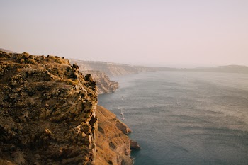 Scenic View of the Ocean Near Cliffs