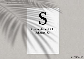 Schatten-Kit mit gesprenkeltem Licht