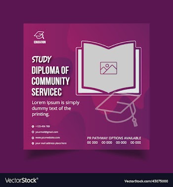 school admission or education social media post