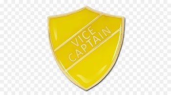 School Badges UK Yellow Student council - barcodes badge 