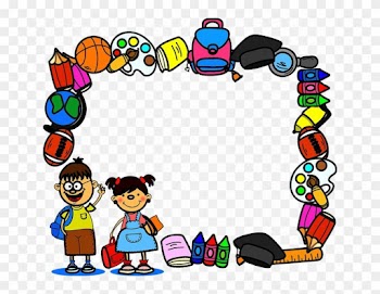 School Border Png File - Border Design For School
