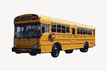 School bus clipart, vehicle illustration | Free PSD - rawpixel