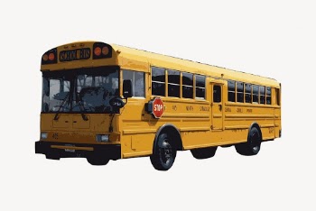 School bus sticker, vehicle illustration | Free Vector - rawpixel