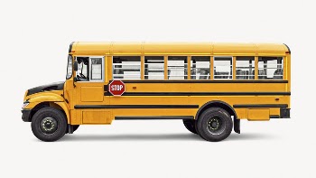 School bus sticker, vehicle image | Free PSD - rawpixel