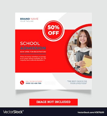 school education admission social media post