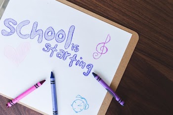 School Is Starting Crayons