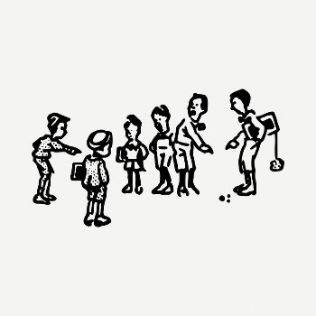 School kids  drawing, vintage | Free PSD - rawpixel