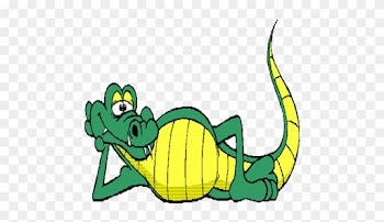 School Logo - Crocodile Clipart