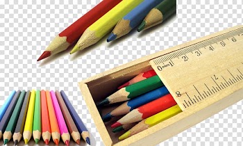 School Pencil, Colored pencils,Teaching elements transparent background PNG clipart