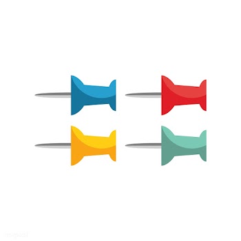 School push pin art | Free stock vector - 397142
