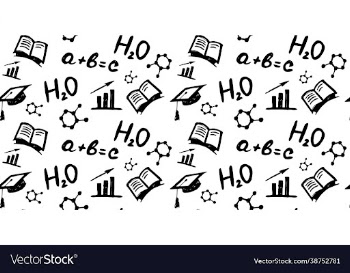 school set seamless pattern