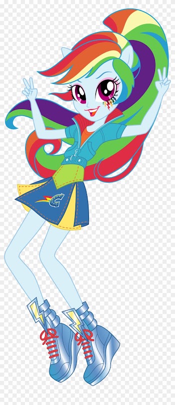 School Spirit Rainbow Dash Vector By Icantunloveyou - Rainbow Dash Equestria Girl Friendship Games