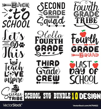 school svg bundle