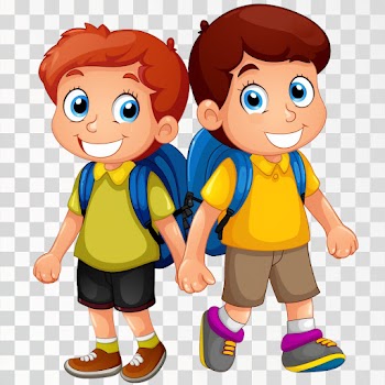 Schoolmates PNG transparent background