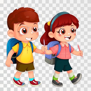 Schoolmates PNG transparent background