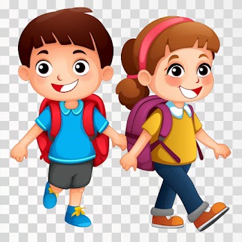 Schoolmates PNG transparent background